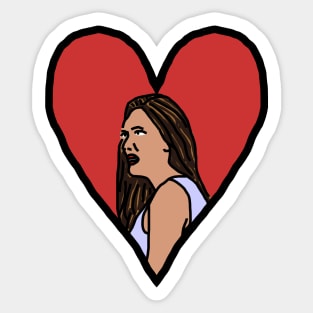 Valentine for the Girlfriend of the Distracted Boyfriend Sticker